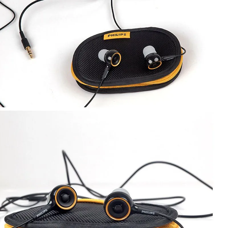 Original Philips SHE6000 Earphone Sport Headset In-Ear Running Earpads for xiaomi Galaxy S9 S9Plus Official Certification