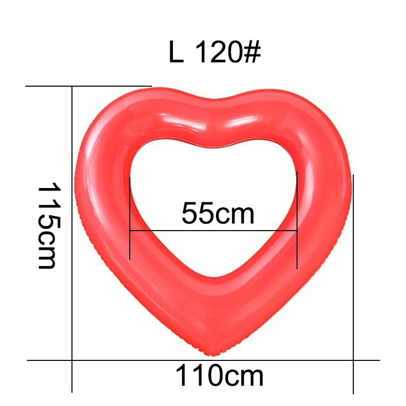 YUYU 120 см Надувное сердце плавание ming Кольцо Сияющий любовь кольцо поплавок сердце бассейн поплавок Малыш Лето Плавание кольцо бассейн