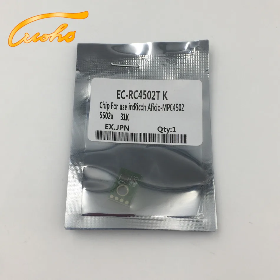 Ricoh MPC4502 toner chip K