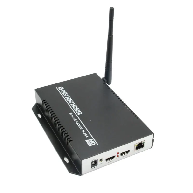 ZY EH111W H.264 HDMI видео wifi кодер поддержка локального дисплея работает с wowza youtube завод