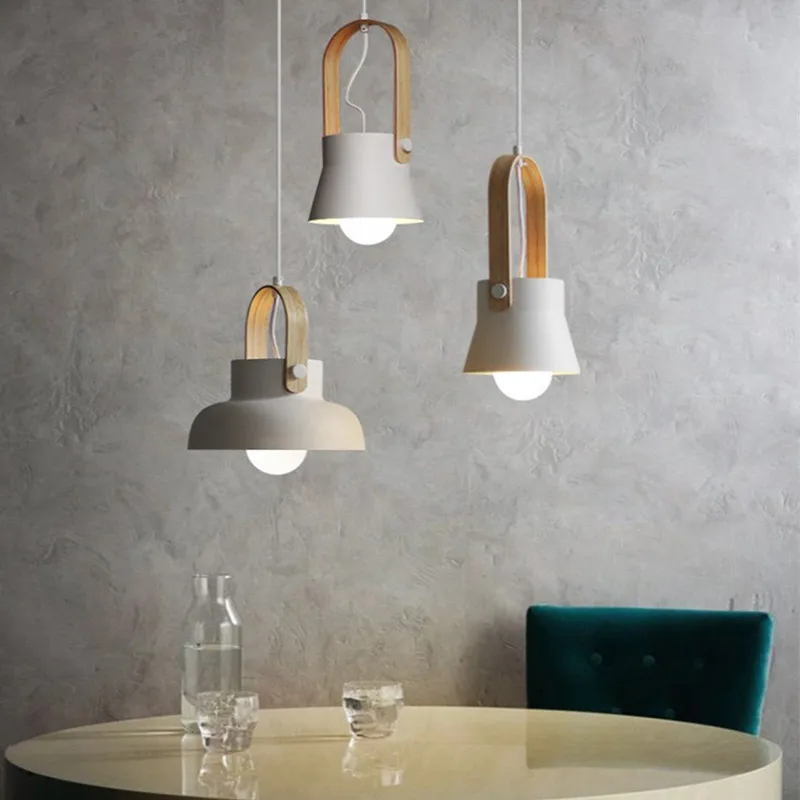

Nordic Ceiling Chandelier In The Living Room Chandeliers In The Bedroom LED Lights Decoration Chandelier Lighting Lamp shade