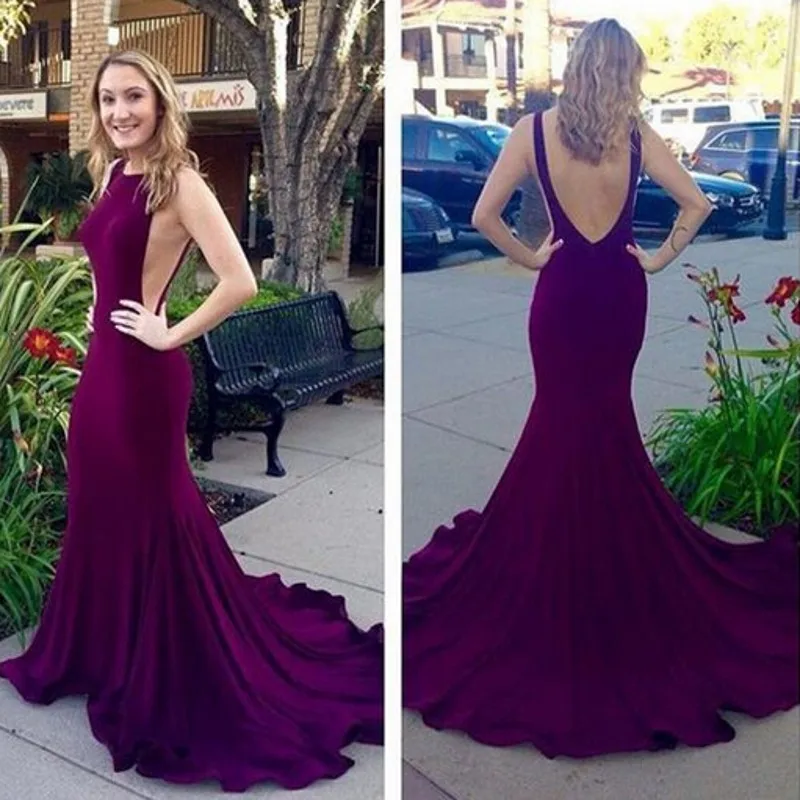 Purple mermaid dresses 2017 Purple mermaid dresses 2017