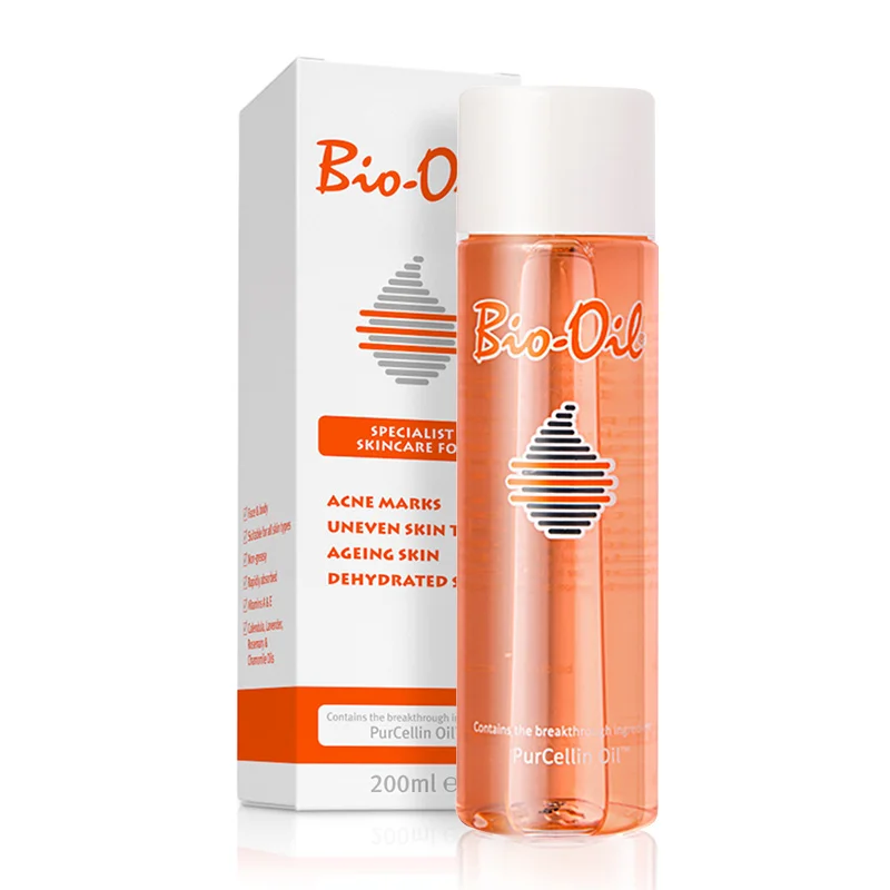

100% Australia 200ml Bio Oil Specialist Skincare for Scars Stretch Marks Uneven Skin Tone Remover Cream Fade Scars Purcellin Oil