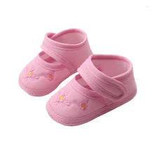 Baby Soft Sole Shoes Infant Fashion First Walkers Toddler Girls Kid Cute Cartoon Anti-Slip Crib Shoes 0-18 Months цена Baby Soft Sole Shoes Infant Fashion First Walkers Toddler Girls Kid Cute Cartoon Anti-Slip Crib Shoes 0-18 Months цены онлайн