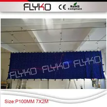 Flykostage P100MM 2X7 M полноцветный светодиодный экран
