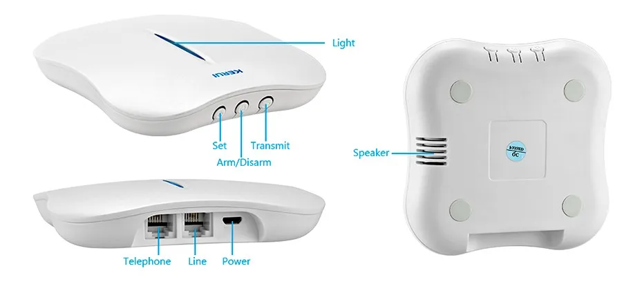 KERUI W1 WI-FI домашняя охранная сигнализация системы PSTN безопасности системы сигнализации дома движения Сенсор детектор с клавиатурой RFID карты