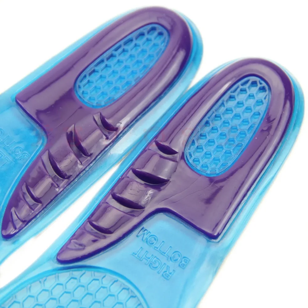 Силикон унисекс гелевые ортопедические стельки арки массажные стельки для кроссовок Run Pad