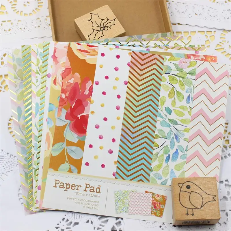 Набор из бумаги для скрапбукинга сделай сам YPP CRAFT Lovely Series | Дом и сад