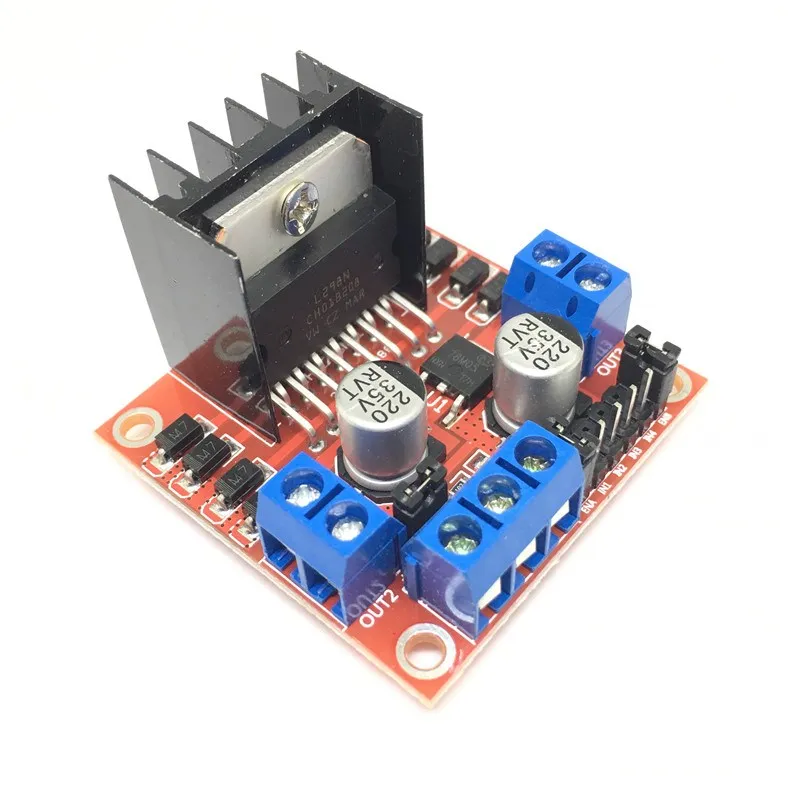 Модуль платы управления двигателем L298N L298 для arduino шаговый двигатель умный