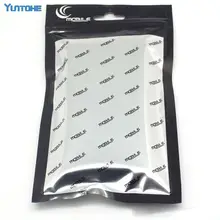 10*18 см Clear+ Алюминий письмо саржа полоса мобильный телефон чехол пластиковая упаковка, закрывающаяся сверху, для полипропилен из полиуретана с открытыми порами Пластик упаковочный мешок