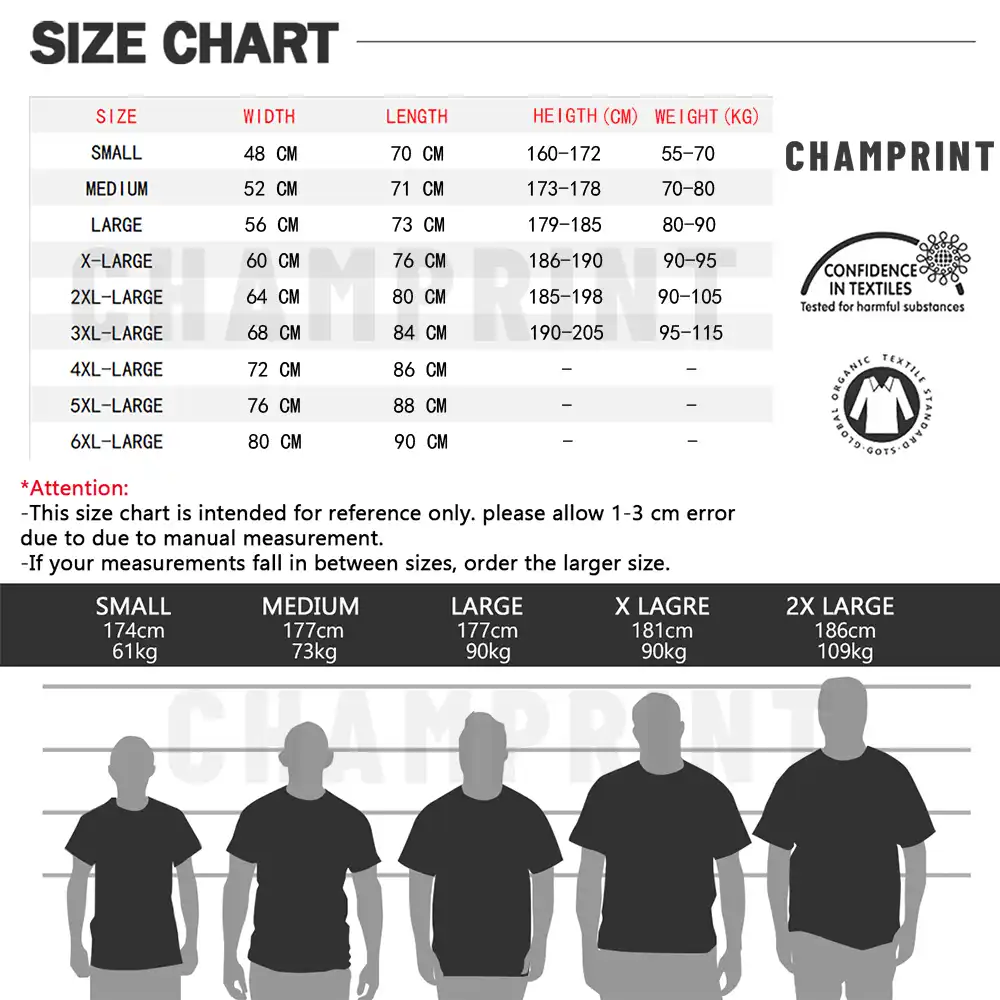 Lord Of The Rings Size Chart