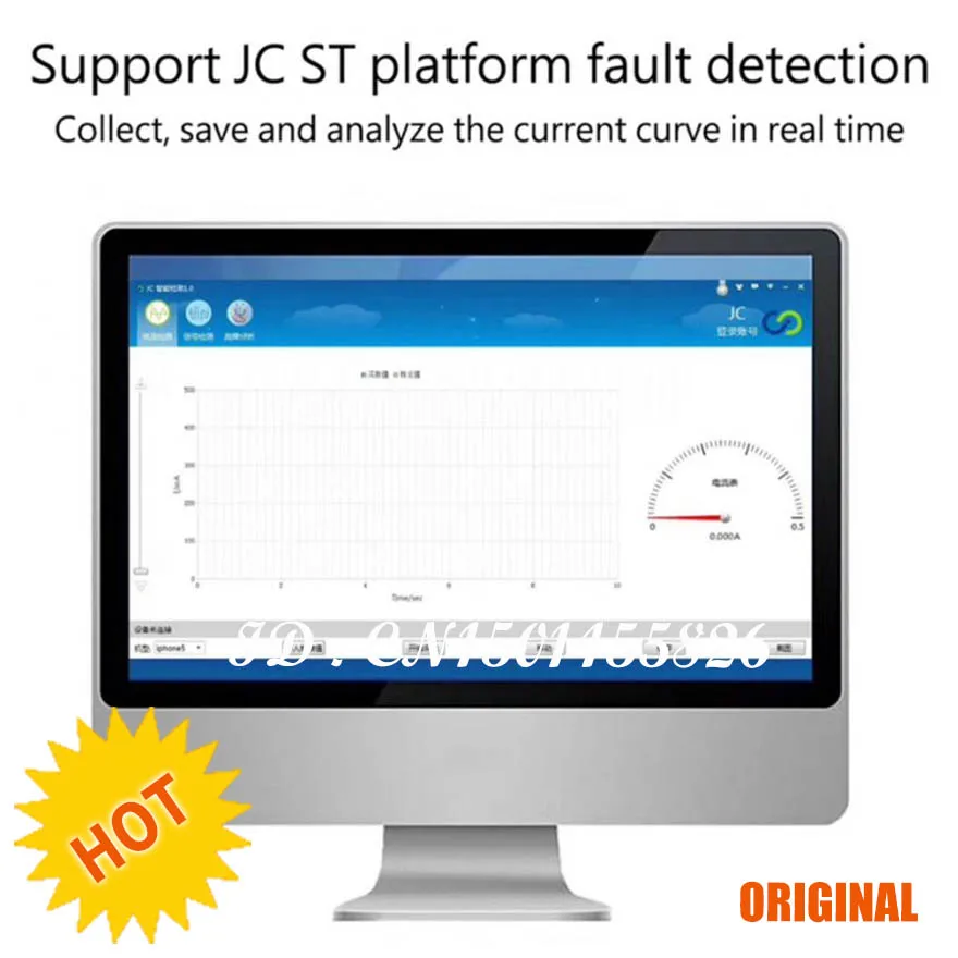 JC C1 Smart ремонт коробки OLED Экран Тесты зарядный кабель загрузки кисть обнаружить сбой материнской Тесты инструмент для iPhone 6-8 P