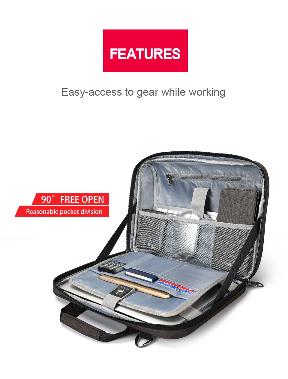 6.Multifunction Business Computer Bags