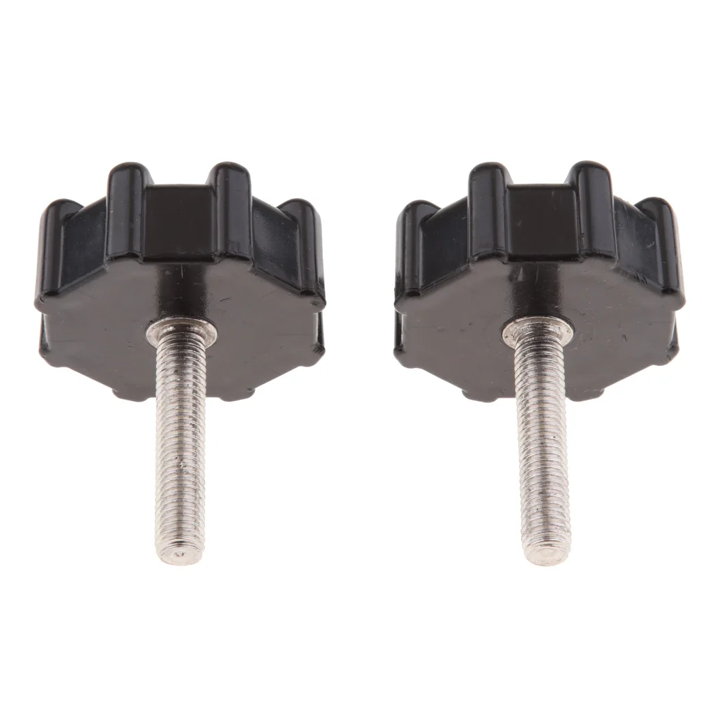 Motorcycle Bar Ends Handlebar Grips Knob Bolt - Replacement for Honda DAX Z50 50 70 CT70 ST50 ST70 M CL12 - Black
