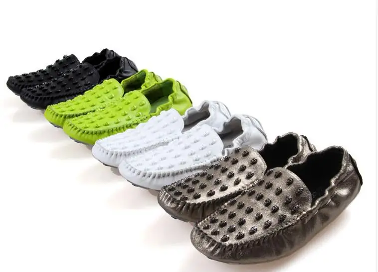 

Genuine Leather Men's Dress Shoes Moccasin Gommino Driving Smart Casual Shoes Flats Soft Sole Summer Fashion Breathable Loafers