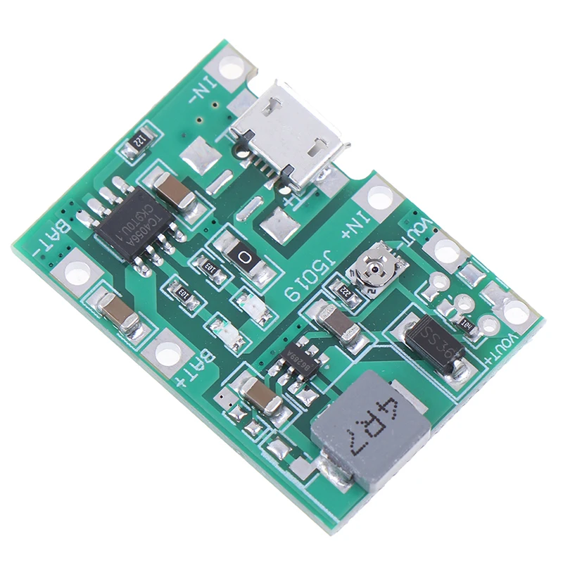 One Piece DC-DC Step Up Boost Module Lithium Li-ion 18650 3.7V 4.2V Battery Charger Board Integrated Circuits | Инструменты