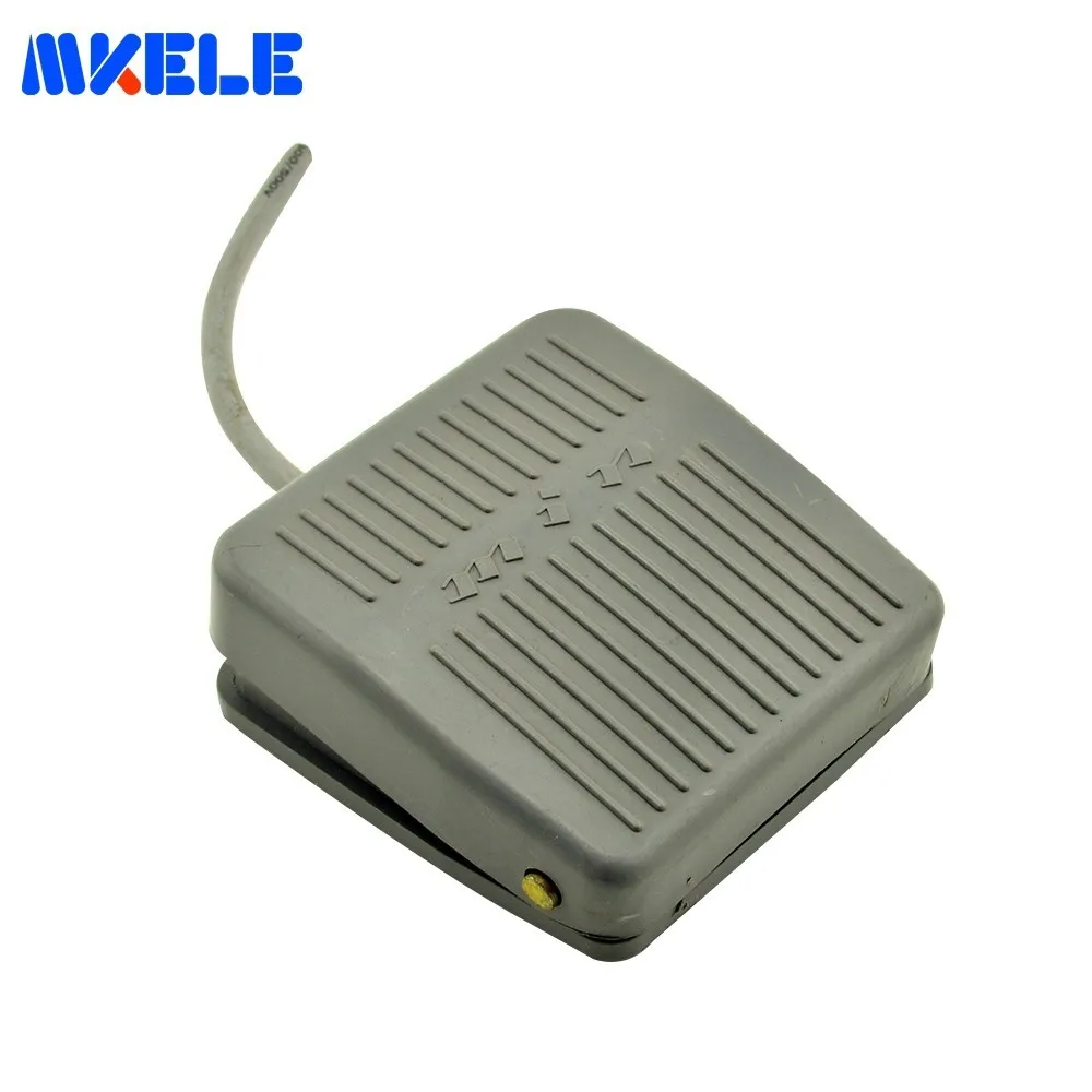 

10A Treadle Foot Switch For Lamp NO/NC MKYDT1-201 Foot Control Switch Latching Foot Switch From Makerele Free Shipping