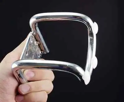 Set 100mm Metal Furniture Cabinet Legs Tea Table Bed Chair Sofa Leg Feet 4pcs