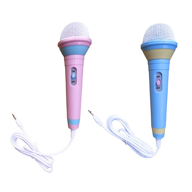 Kids Wired Microphone Musical Instrument Karaoke Singing MIC Chilren Funny Gift Music Toy Microphone Toy Boy Girl Christmas Gift