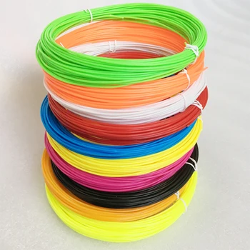 

10 colors 10m/pack or 20m/pack 100m/set 200m/set 3D Pen Filament ABS 1.75mm Plastic Rubber Printing Material For 3D Printer Pen