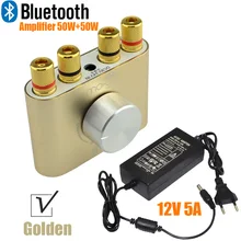 2017 Новый Аудио F900 Мини Bluetooth Усилитель Для Наушников Hi-Fi Стерео УСИЛИТЕЛЬ Мощности 50 Вт + 50 Вт С Адаптером Питания БЕСПЛАТНАЯ SHIPPING-10000693_G