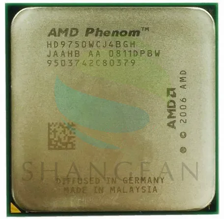 AMD الظاهرة X4 9750 HD9750WCJ4BGH HD975BWCJ4BGH 95 W رباعية النواة سطح المكتب 2.4 GHz وحدة المعالجة المركزية المقبس AM2 +/940pin AMD الظاهرة X4 9750 HD9750WCJ4BGH HD975BWCJ4BGH 95 W رباعية النواة سطح المكتب 2.4 GHz وحدة المعالجة المركزية المقبس AM2 +/940pin