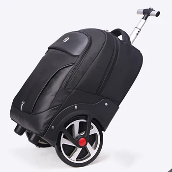 

LeTrend High capacity Travel Bags Men Business Rolling Luggage 20 inch Shoulder Suitcase Wheels 18 inch Cabin Trolley laptop bag