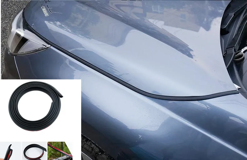 

2.5 M Car Styling Environmental Rubber Car Hood Sealing Strip For Subaru Forester Legacy Outback XV Car Seal Strip Edge Trim