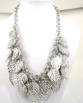 

Free Shipping Fashion Leaf Pendant necklaces
