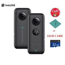 Insta360 ONE X FlowState 18MP 6-осевой гироскоп стабилизация панорамная Экшн-камера для iPhone X XS Max 8 7s 6 для HUAWEI