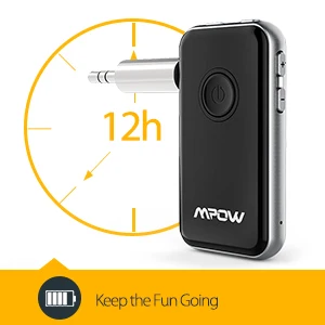 VicTsing Bluetooth Transmitter Receiver 2 in1 Wireless 3.5mm Audio Adapter for Headphone Mp3 Bluetooth Receiver Car Kit          (6)