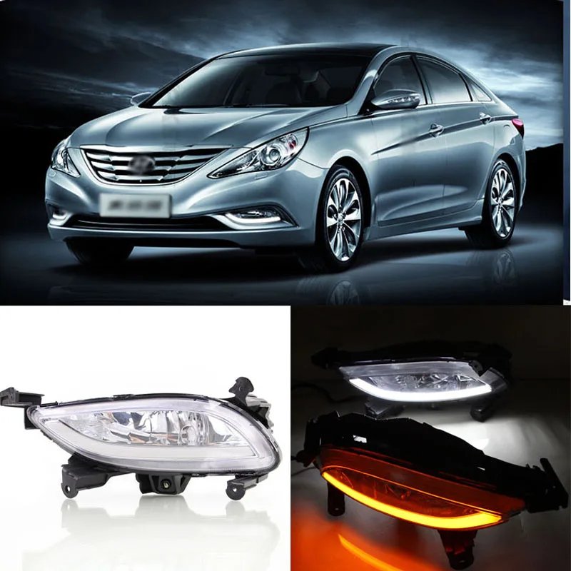 Ownsun New Updated LED Daytime Running Lights DRL For Hyundai Sonata