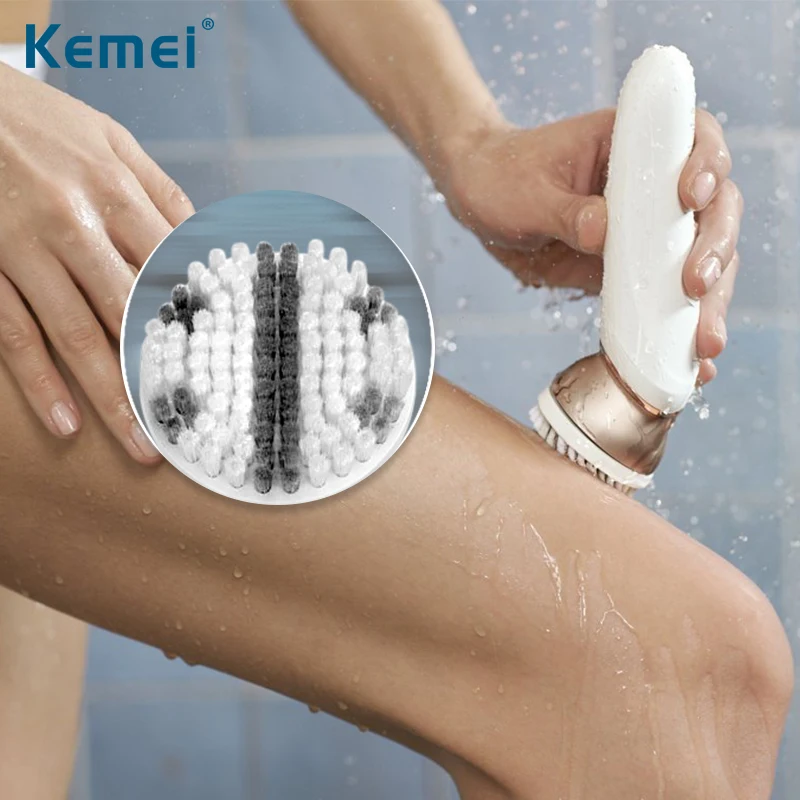 Kemei 5 в 1 Водонепроницаемый Многофункциональный Эпилятор женский инструмент для