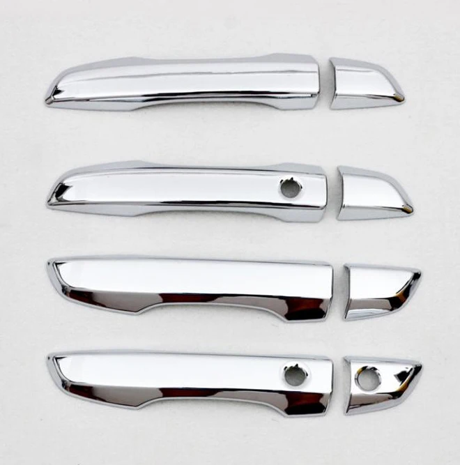 8Pcs ABS Chrome Door intelligent Handle Cover Trim Molding For Honda Accord 2018