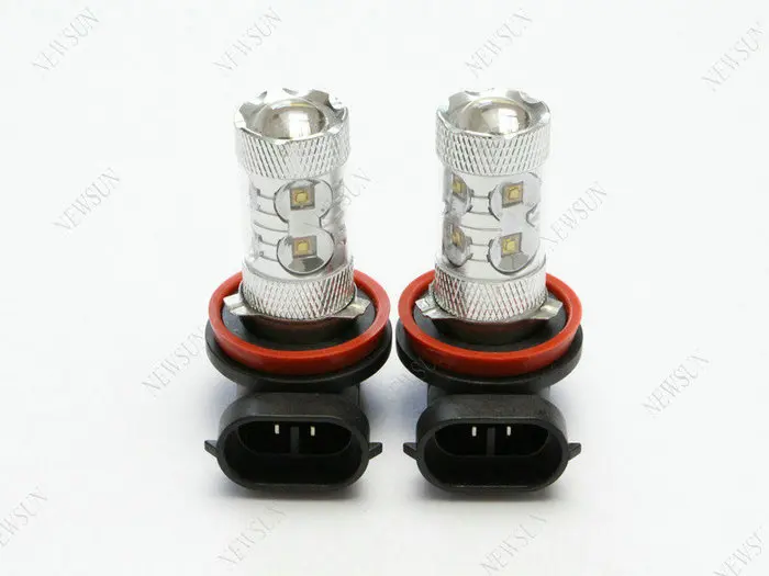 

H9 socket Universal LED Fog Light 12V 24V car DRL light lamp chip 50W car led fog lamp 360 degree lighting bulb waterproof