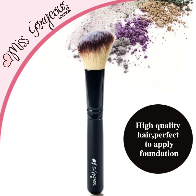 

Professional Makeup Brush Naked Powder Brush Blackhead Wooden Handle Cosmetics For Women Beauty Base Brush Women Make up In bulk