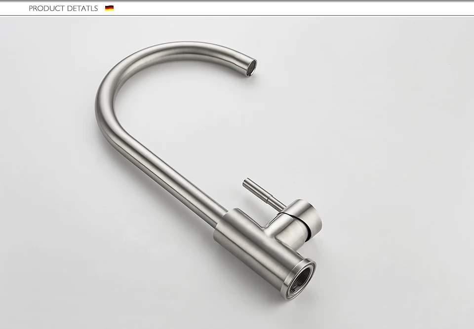 LEDEME Brass Kitchen Faucet Drinking Water Filter Kitchen Faucet Tap for Kitchen Sink Faucet 360 Hot and Cold Water L4998-3