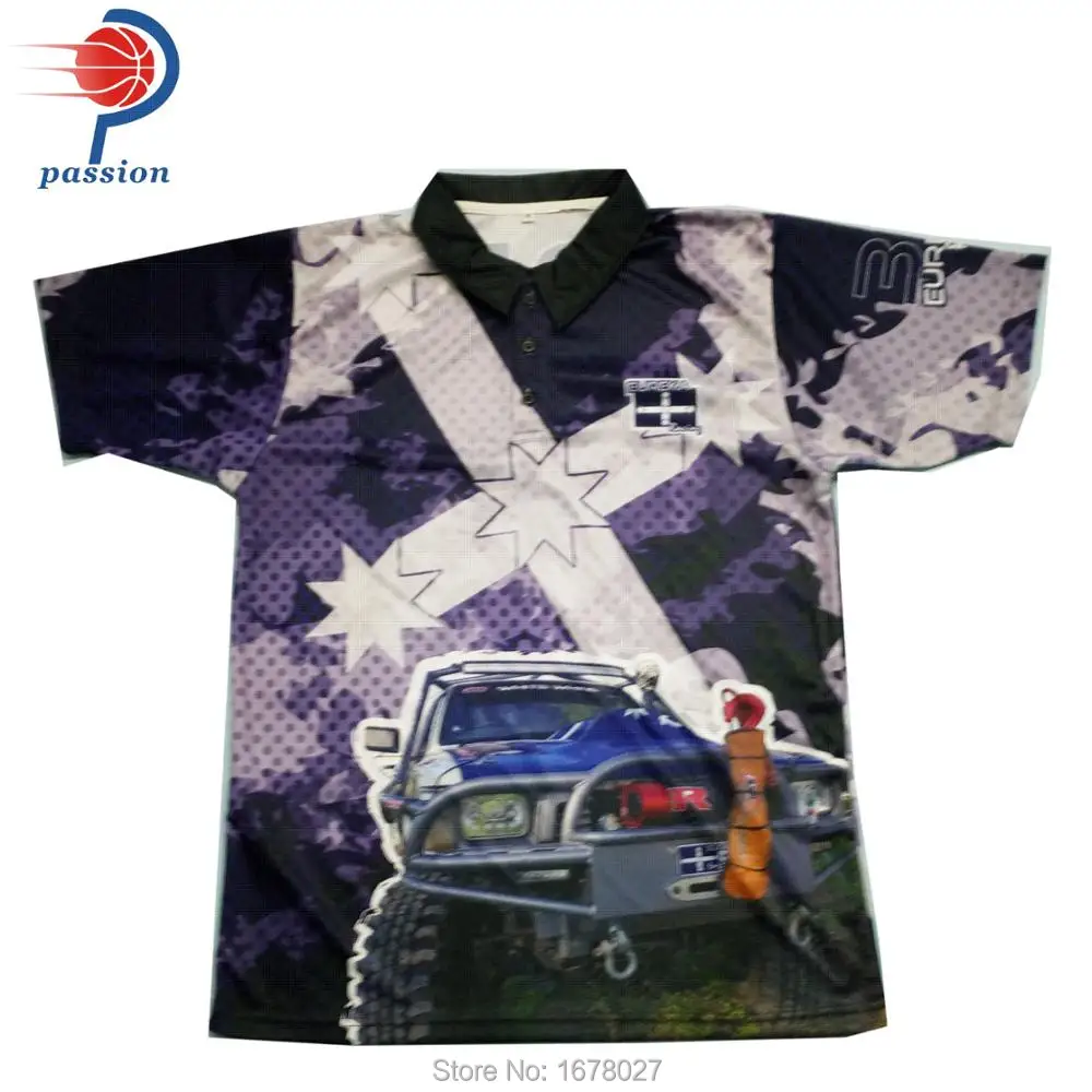 

Sublimated Racing Jersey Motorcycling Button shirts