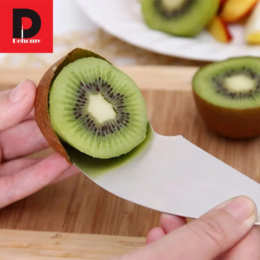 

Dehomy Manual Slicers Fruit Dig Spoon Knife Avocado Kiwi Peeler Scoop Cutter Multifunction Fruit Pulp Spoon Kitchen Carving Tool