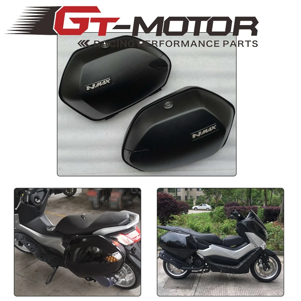 

For Yamaha Nmax 155 Nmax155 125 150 2016-2019 Modified Motorcycle nmax sidebox side box side bag trunk Edge cases