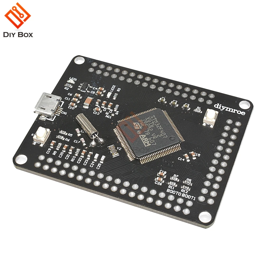 

STM32F4discovery STM32F407VGT6 ARM Cortex-M4 32bit MCU Core Development Board Module With Micro USB Pin