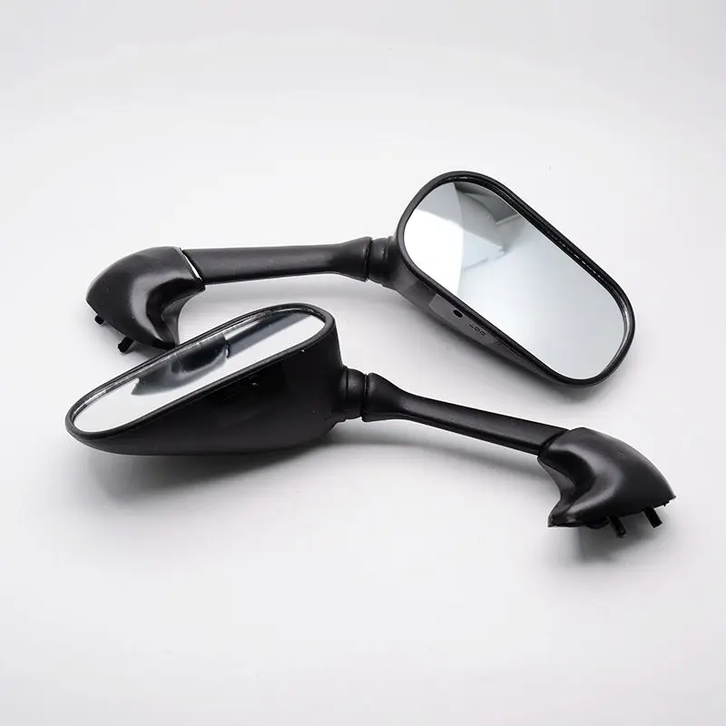 Black Motorcycle Mirrors Motors Rear View Mirror Side View Mirrors Scooter Parts for Yamaha YZF R6