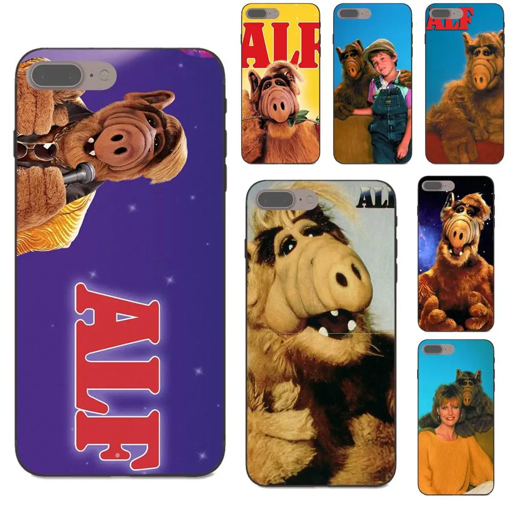 Индивидуальные фотографии черный чехол для телефона Alf Galaxy C5 C7 J1 J2 J3 J330 J5 J6 J7 J730 2017