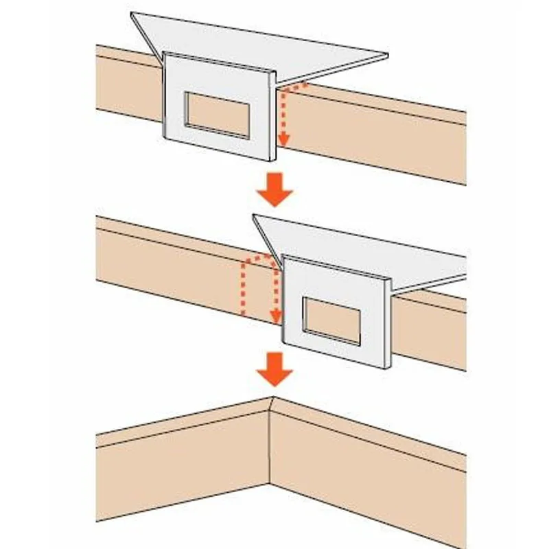 Многофункциональный квадратный 45 градусов 90 градусов Алюминиевый сплав деревообрабатывающий линейка датчик Угол транспортир над линейкой