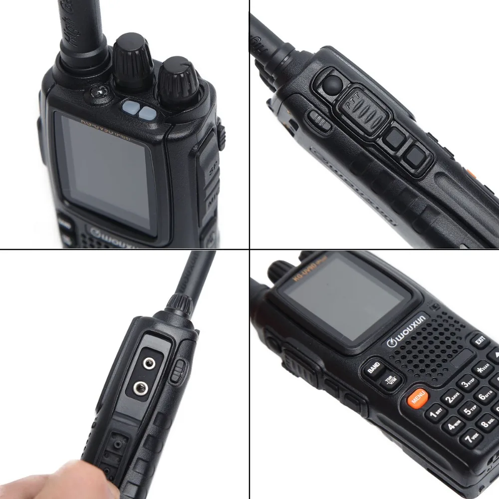 Wouxun 7 диапазонов приема включая FM радио и Air Band Cross Repeater Classic|Рации| |
