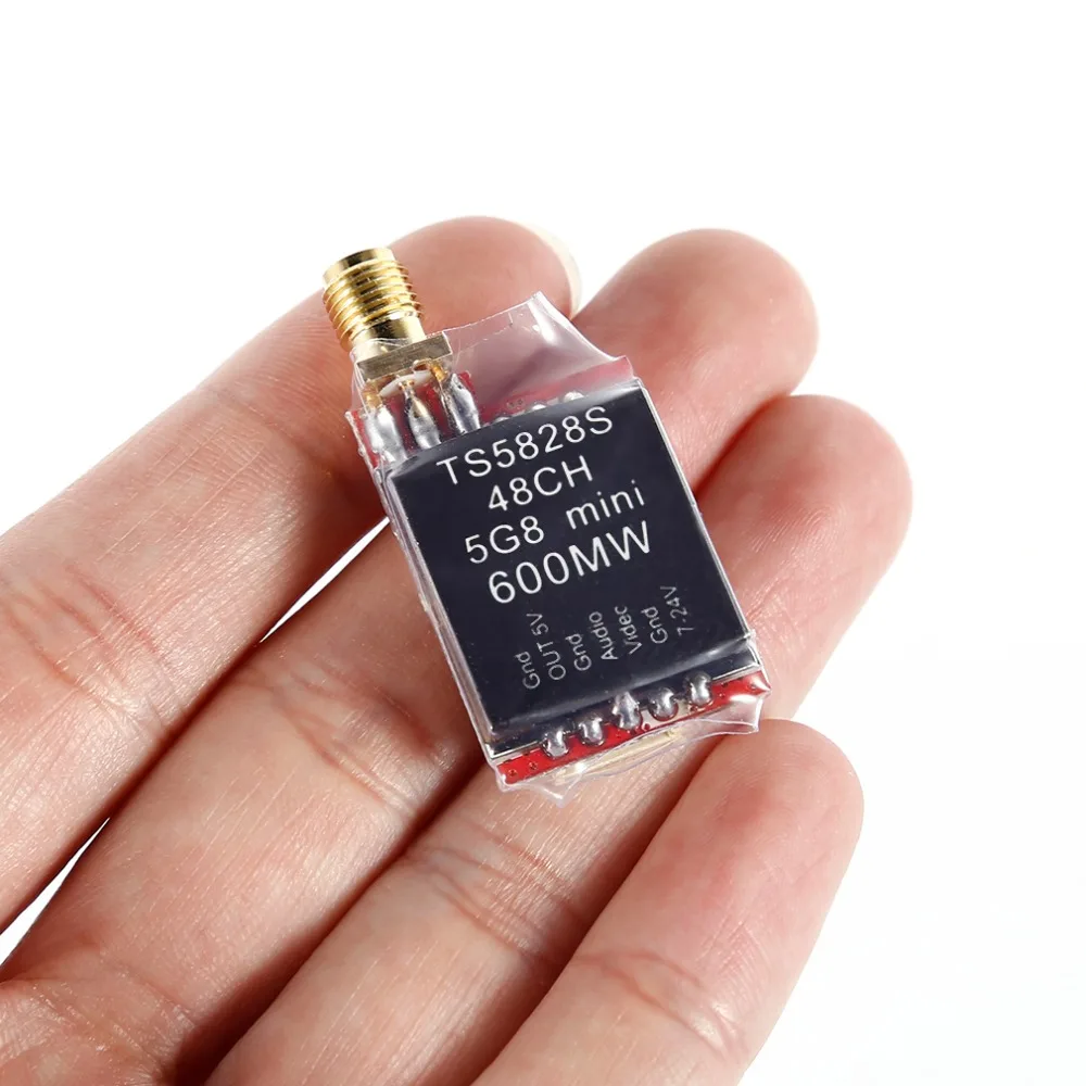 

TS5823S 5.8G 600mW 48 Channels Mini Wireless AV Audio Transmitter Module