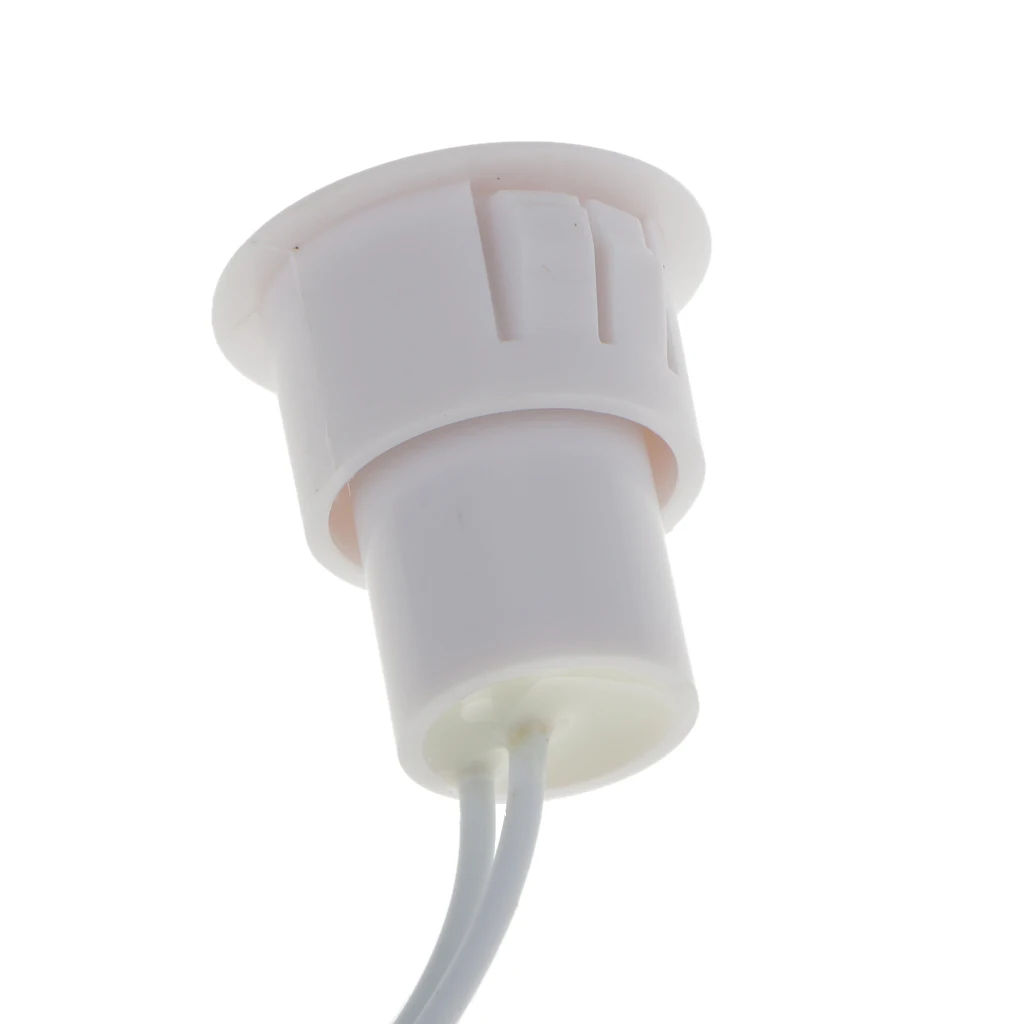 30-Pack Recessed Magnetic Door Window Contacts Alarm Siren Reed Switch White