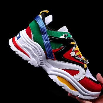 

Thick Sole Fashion Sneakers Brand Superstar Men Casual Shoes Black Footwear Male Walking Shoes Rubber Outdoor Boys Men Shoes Hot