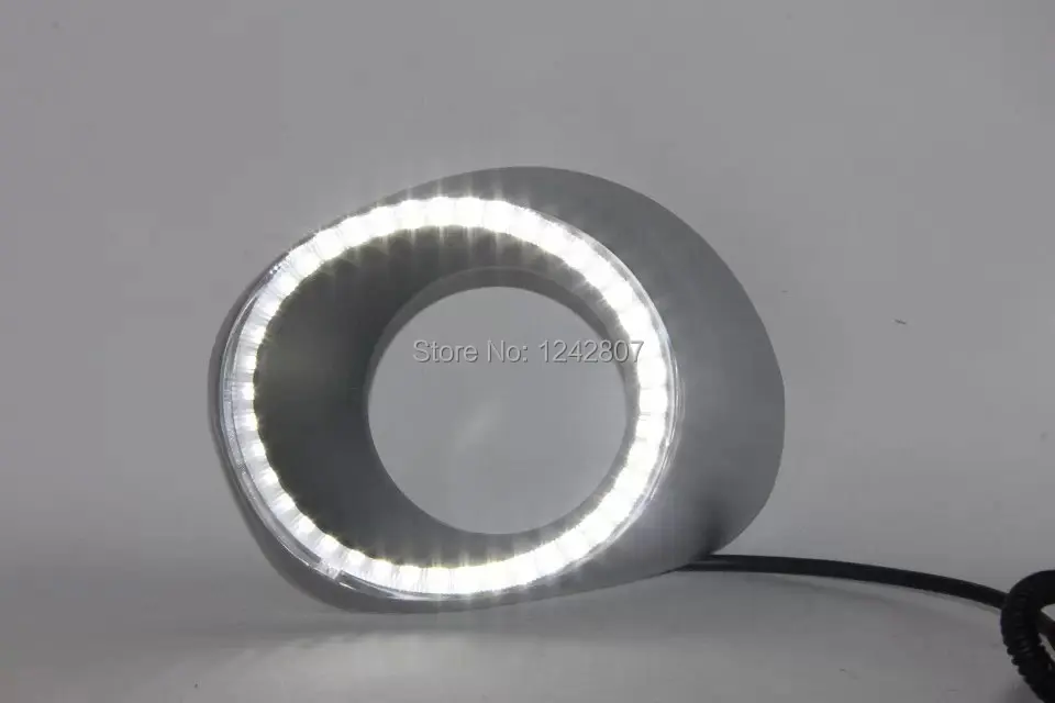 

LED DRL daytime running light top quality led chips for Mitsubishi outlander 2014 angel eye design, top quality fast shipping