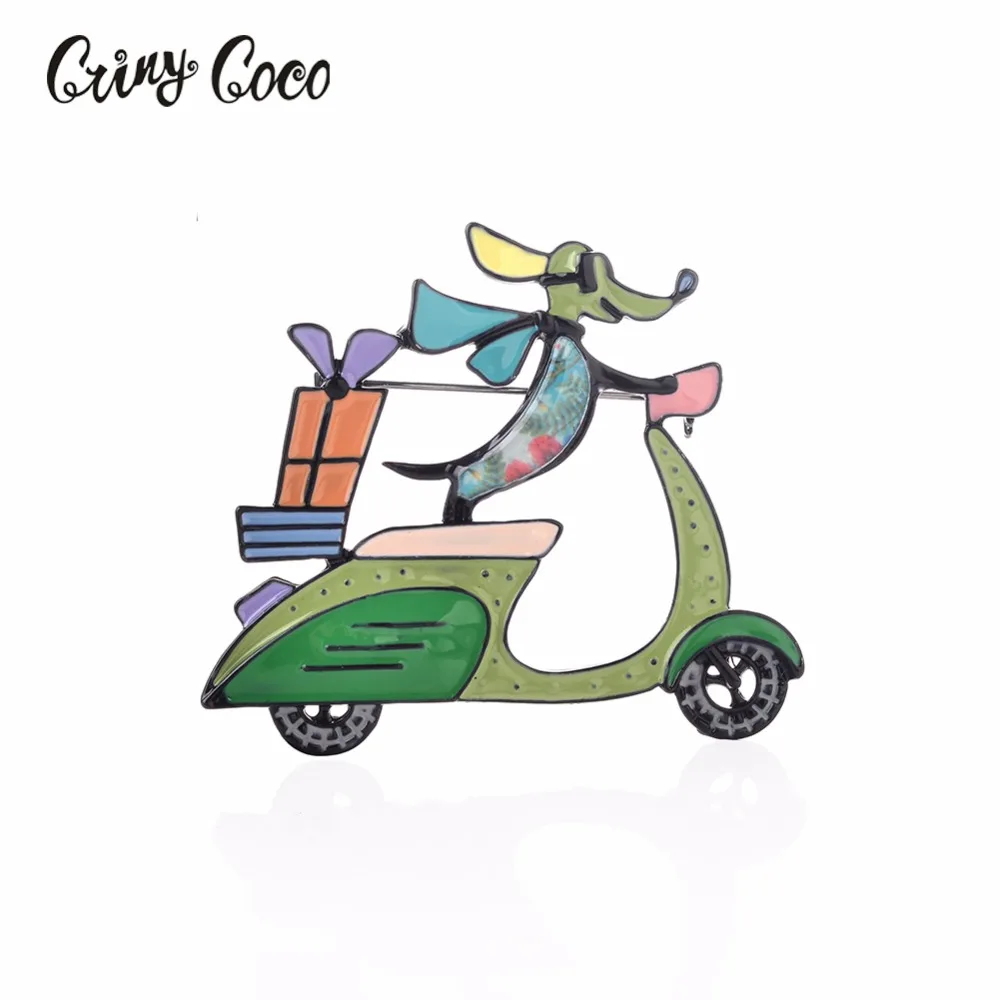 

Cring CoCo Enamel Pins and Brooches for Clothes Accessories Girl Brooch Animal Pin Fashion Jewelry Brooches Metal Female Brooch